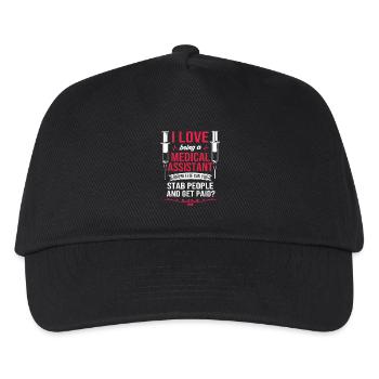 Medical Assistant MFA - Kids’ Baseball Cap - black - Front