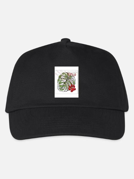 Nature - Kids’ Baseball Cap - black