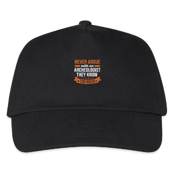 Archéologie - Casquette de baseball Enfant - noir - Devant