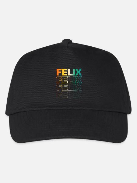 Felix - Kinder Basecap - Schwarz