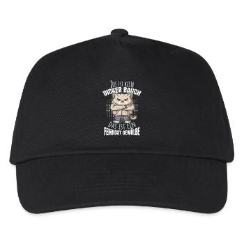 Gros ventre drôle de dicton - Casquette de baseball Enfant - noir - Devant