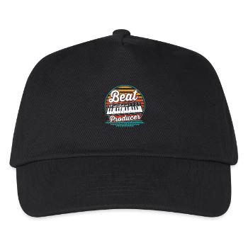 Clavier DJ Djing Label - Casquette de baseball Enfant - noir - Devant