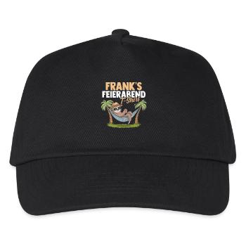 Sloth Frank - Kids’ Baseball Cap - black - Front