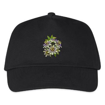 Passionflower - Kids’ Baseball Cap - black - Front