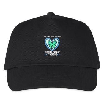 ME CFS - Kids’ Baseball Cap - black - Front