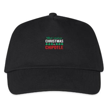 Spicy Chipotle Chilli Chili Pepper Jalapeno Chili - Kids’ Baseball Cap - black - Front