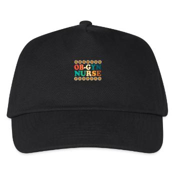Obstétrique obstétrique sage-femme - Casquette de baseball Enfant - noir - Devant