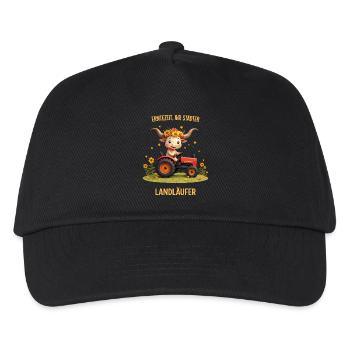 Harvest Time Landläufer - Kids’ Baseball Cap - black - Front