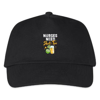 Nurse Hospital Nurse - Kids’ Baseball Cap - black - Front