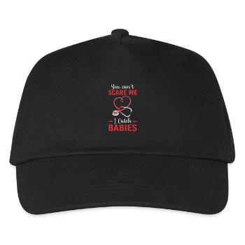 Pregnancy Hospital Nurse - Kids’ Baseball Cap - black - Front