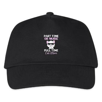 Nurse Pregnancy Hospital - Kids’ Baseball Cap - black - Front