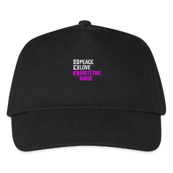Nurse Pregnancy Hospital - Kids’ Baseball Cap - black - Front