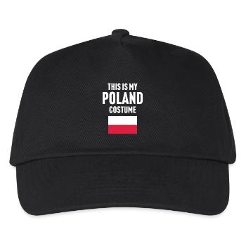This my Poland costume - Kids’ Baseball Cap - black - Front