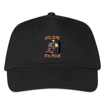 Funny Electrician Design for Men - Kids’ Baseball Cap - black - Front