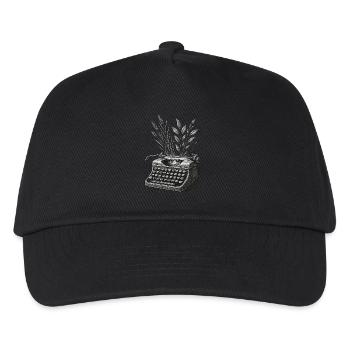 Lebendige Briefe - Kinder Basecap - Schwarz - Vorne