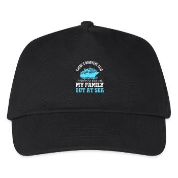 Cruise Cruise Ship - Kids’ Baseball Cap - black - Front