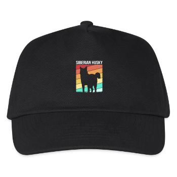 Husky - Kinder Basecap - Schwarz - Vorne