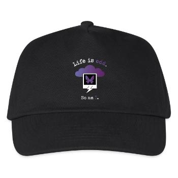 Life is odd. So am I. - Kids’ Baseball Cap - black - Front