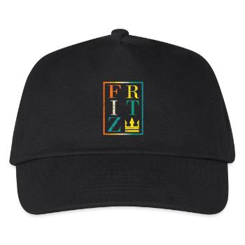 Fritz - Casquette de baseball Enfant - noir - Devant