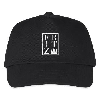 Fritz - Kids’ Baseball Cap - black - Front