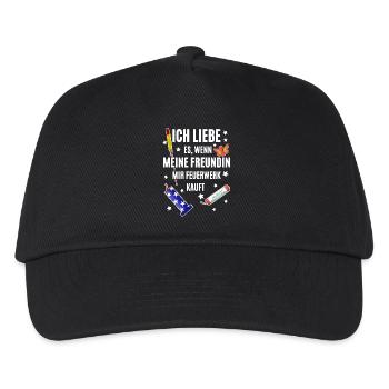 Pyro Freak - Kinder Basecap - Schwarz - Vorne