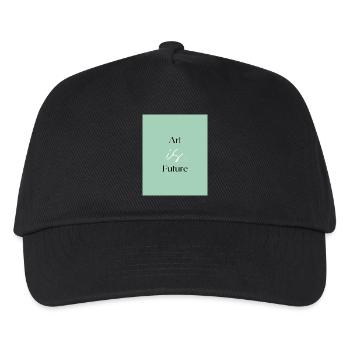 L’art est l’avenir - Casquette de baseball Enfant - noir - Devant