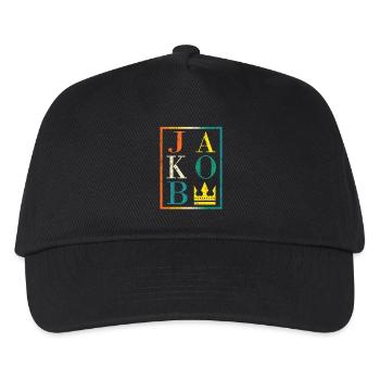 Jacob - Casquette de baseball Enfant - noir - Devant
