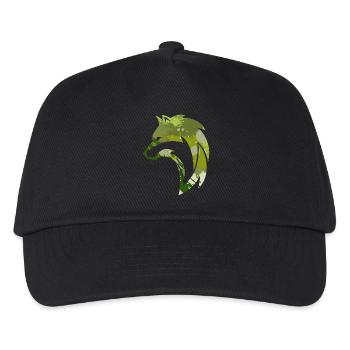 Wild Wolf Camouflage Pattern - Kids’ Baseball Cap - black - Front
