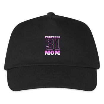 Chapter 31 Bible Proverb Jesus Christ Bible Verse - Kids’ Baseball Cap - black - Front