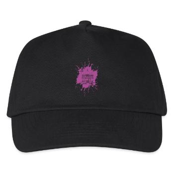 St. Peter's Basilica, Vatican, Rome Splash - Kids’ Baseball Cap - black - Front