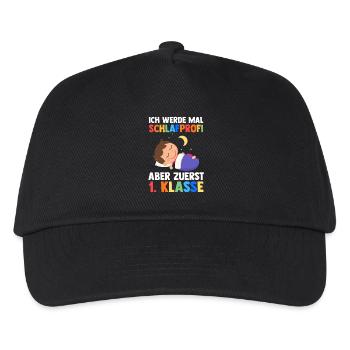 Daycare Leavers First Grade School Enrollment Schoolchild - Kids’ Baseball Cap - black - Front