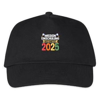 Kita Farewell First Grade School Enrollment 2025 - Kids’ Baseball Cap - black - Front