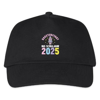 Kita Farewell First Grade School Enrollment 2025 - Kids’ Baseball Cap - black - Front