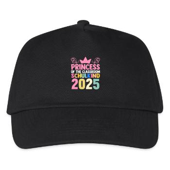 Kita Farewell First Grade School Enrollment 2025 - Kids’ Baseball Cap - black - Front