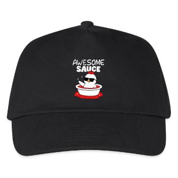 Henne in der Badewanne Cool Style - Kinder Basecap - Schwarz - Vorne