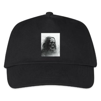Crâne sombre dans le brouillard - Casquette de baseball Enfant - noir - Devant