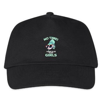 Guppy Fish Aquarium Aquarian Ornamental Fish Breeding - Kids’ Baseball Cap - black - Front