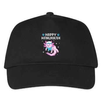 Hanoukka Hanoukka Hanoukka - Casquette de baseball Enfant - noir - Devant