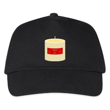 Apple Pie Candle  - Kids’ Baseball Cap - black - Front