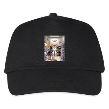 Katzenchef Büro Not Today - Casquette de baseball Enfant - noir - Devant