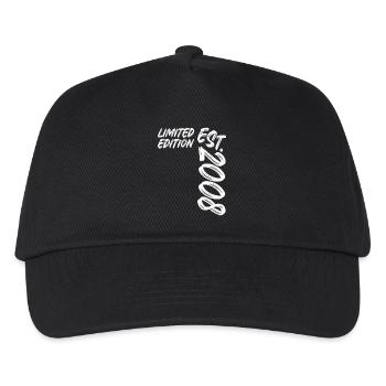 Limited Edition Est. 2008 - Kinder Basecap - Schwarz - Vorne