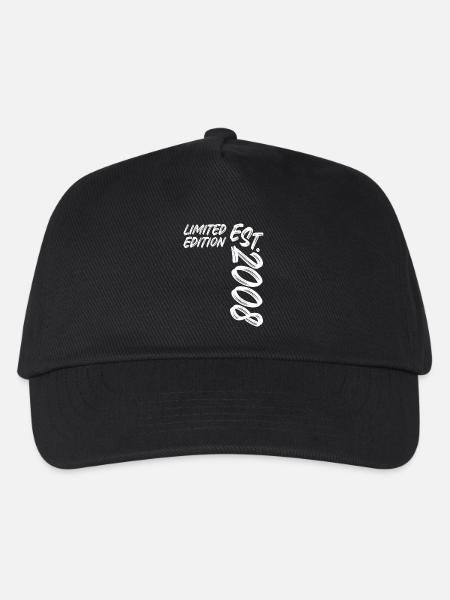 Limited Edition Est. 2008 - Kinder Basecap - Schwarz