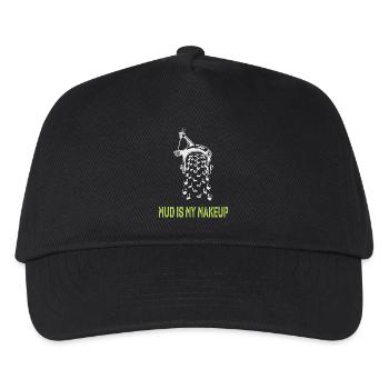 Mud is my Makeup - Kids’ Baseball Cap - black - Front