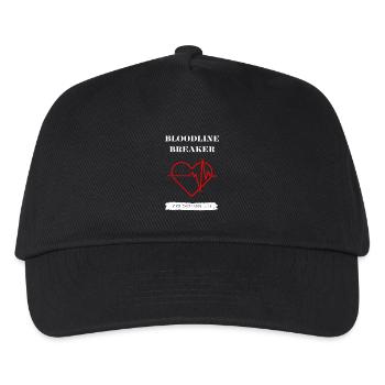 Bloodline Breaker Heartbeat Christian Gifts - Kids’ Baseball Cap - black - Front