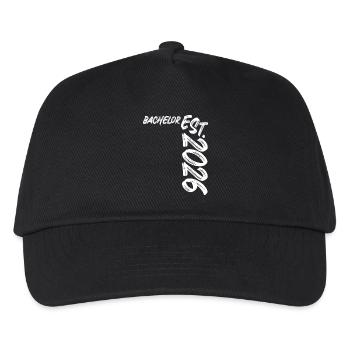 Licence établie en 2026 - Casquette de baseball Enfant - noir - Devant