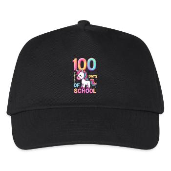 100th Day Of School 100 Day Of School Kids - Kids’ Baseball Cap - black - Front