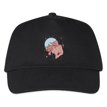 WIR IN EINEM ANDEREN UNIVERSUM - Kinder Basecap - Schwarz - Vorne