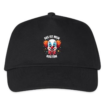 Déguisement de clown de carnaval Carnaval Carnaval - Casquette de baseball Enfant - noir - Devant