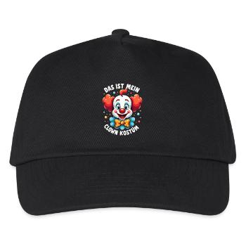 Déguisement de clown de carnaval Carnaval Carnaval - Casquette de baseball Enfant - noir - Devant