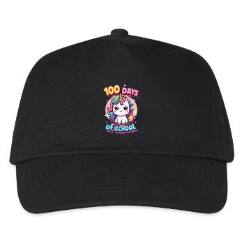100th Day Of School 100 Day Of School Kids - Kids’ Baseball Cap - black - Front